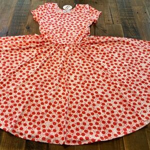 Dot Dot Smile size 8/10 girls Cap sleeve twirl dress new
